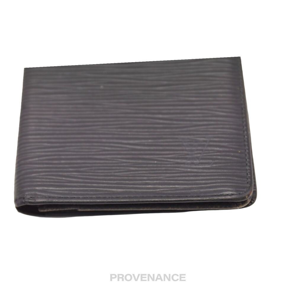 🔴 Louis Vuitton Long Wallet in Black Epi Noir Leather - Picture 6 of 9